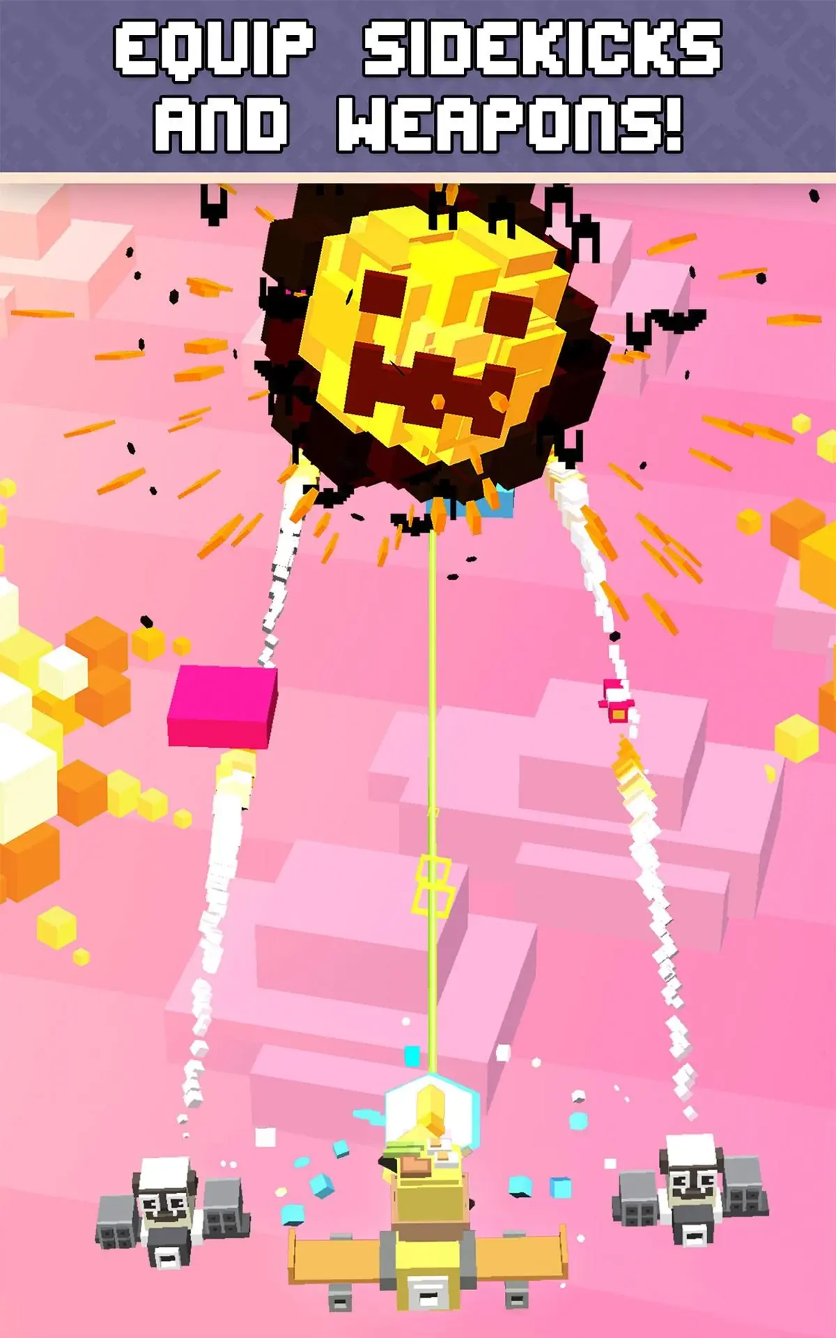 Shooty Skies pályák és játékkörnyezetek magyar bemutatója